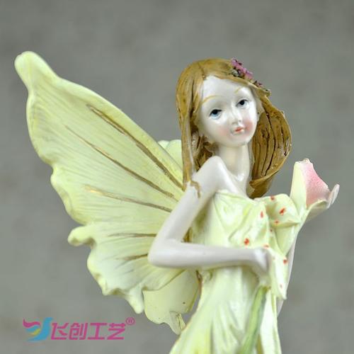 工厂 欧式家装婚庆家居用品 唯美天使 树脂工艺礼品摆件 fc73197