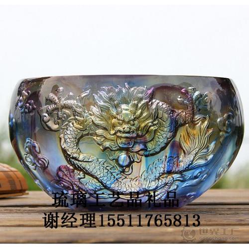 北京琉璃礼品摆件批发