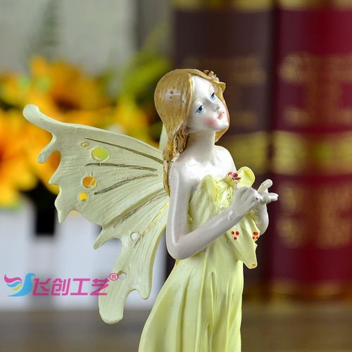 工厂 欧式家装婚庆家居用品 唯美天使 树脂工艺礼品摆件 fc73280